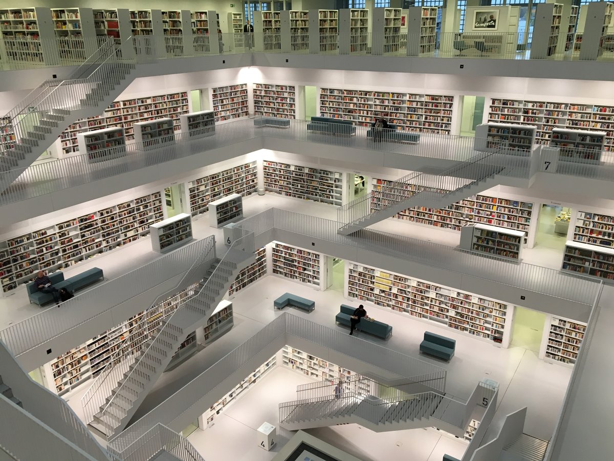 Library in Stuttgart